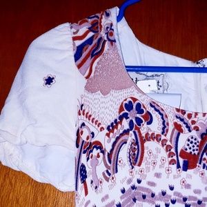 VINTAGE Embroidered Mushroom Dress